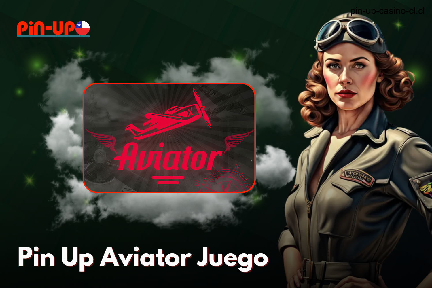 Aviator pin up